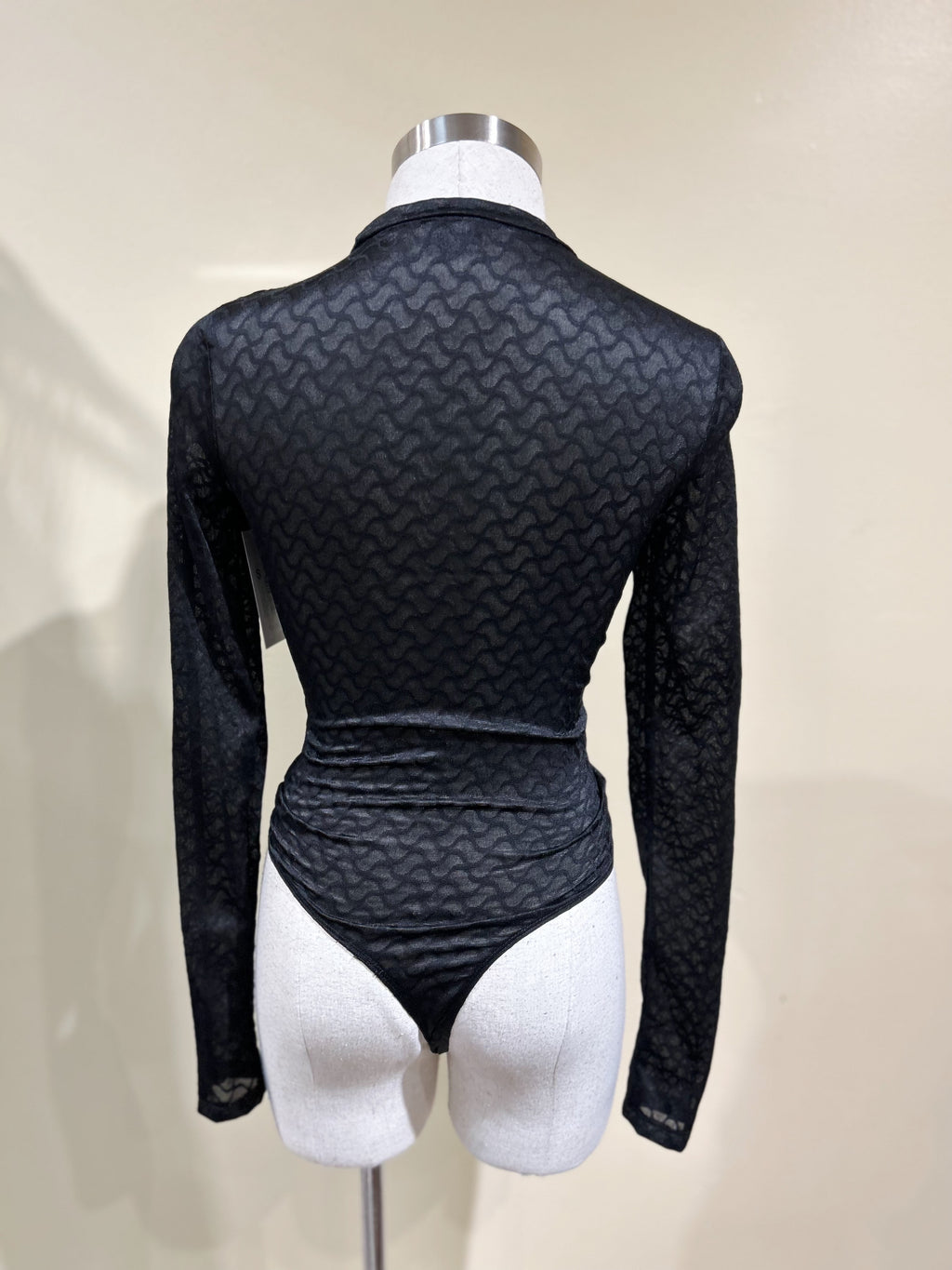 VERDA Bodysuit-BLACK