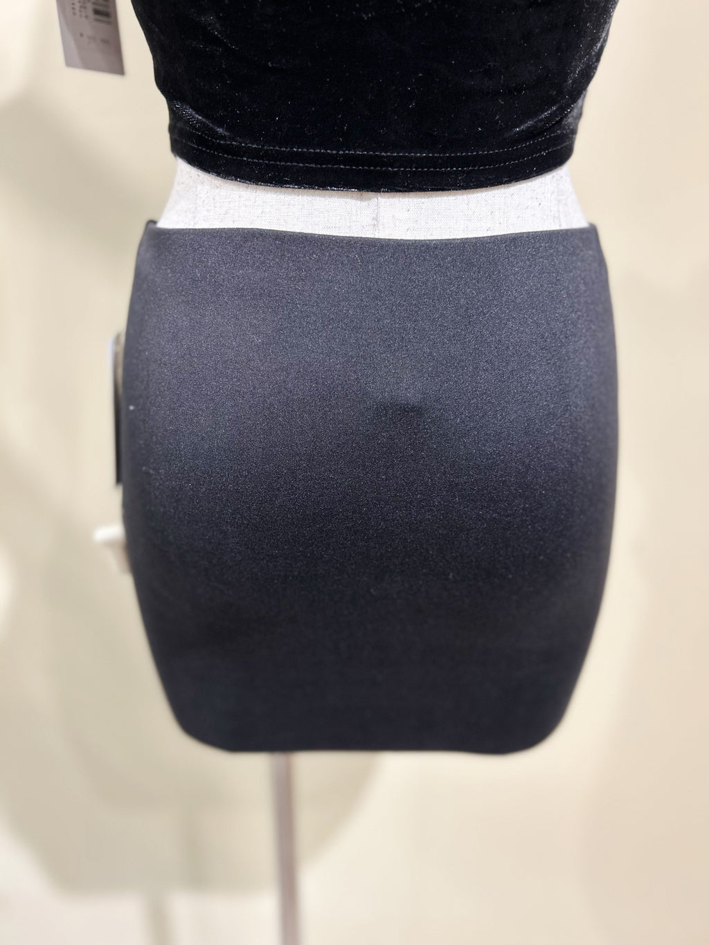 MARLEIGH Mini Skirt-BLACK