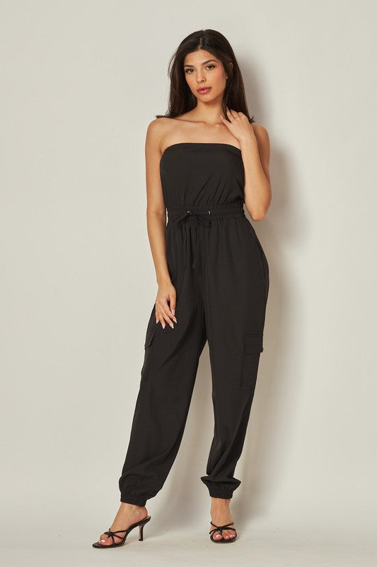 CLARA Jumpsuit-BLACK