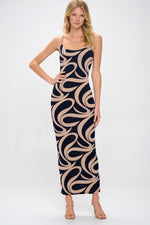 LILI Maxi Dress-DARK NAVY