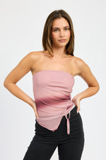 MALLORY Crop Top-MAUVE AURA