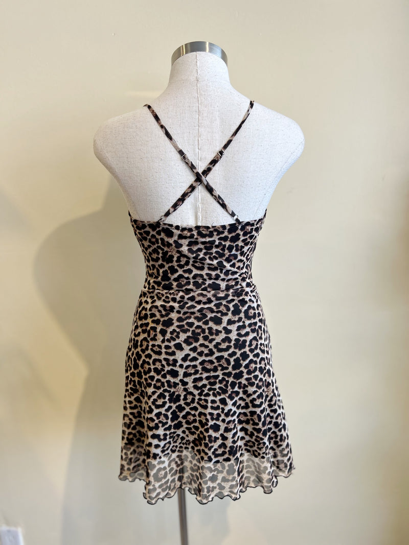 ZOLA Dress-LEOPARD