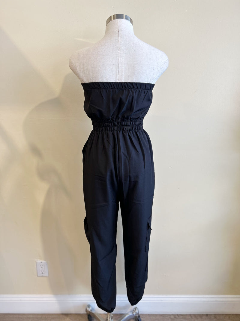 CLARA Jumpsuit-BLACK