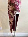 ANABEL Maxi Dress-WINE FLORAL