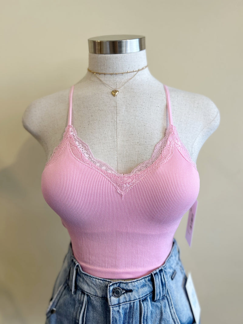 MIKA Crop Top-PINK