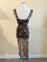 CASEY Maxi Dress-LEOPARD